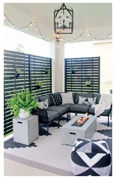 Barrette OUTDOOR LIVING 2X4 Decorative Screen Panel Frame Kit