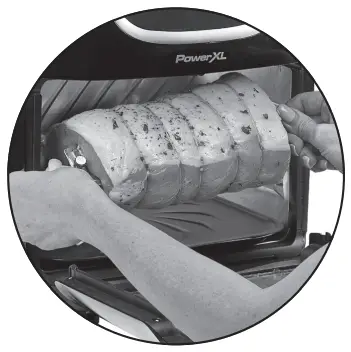 PowerXL K50701 Vortex Air Fryer Pro - Rotisserie Spit 2.