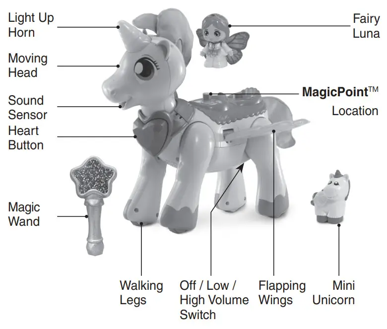 vtech 46313 My Magical Unicorn- Magice