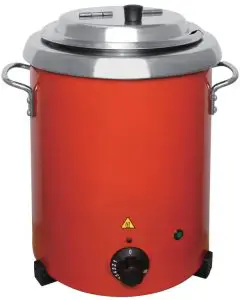 BUFFALO GH227 Red 5.7 Litre Soup Kettle