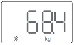 UMAX US20HRC Smart Scale - Measurement (Bluetooth)