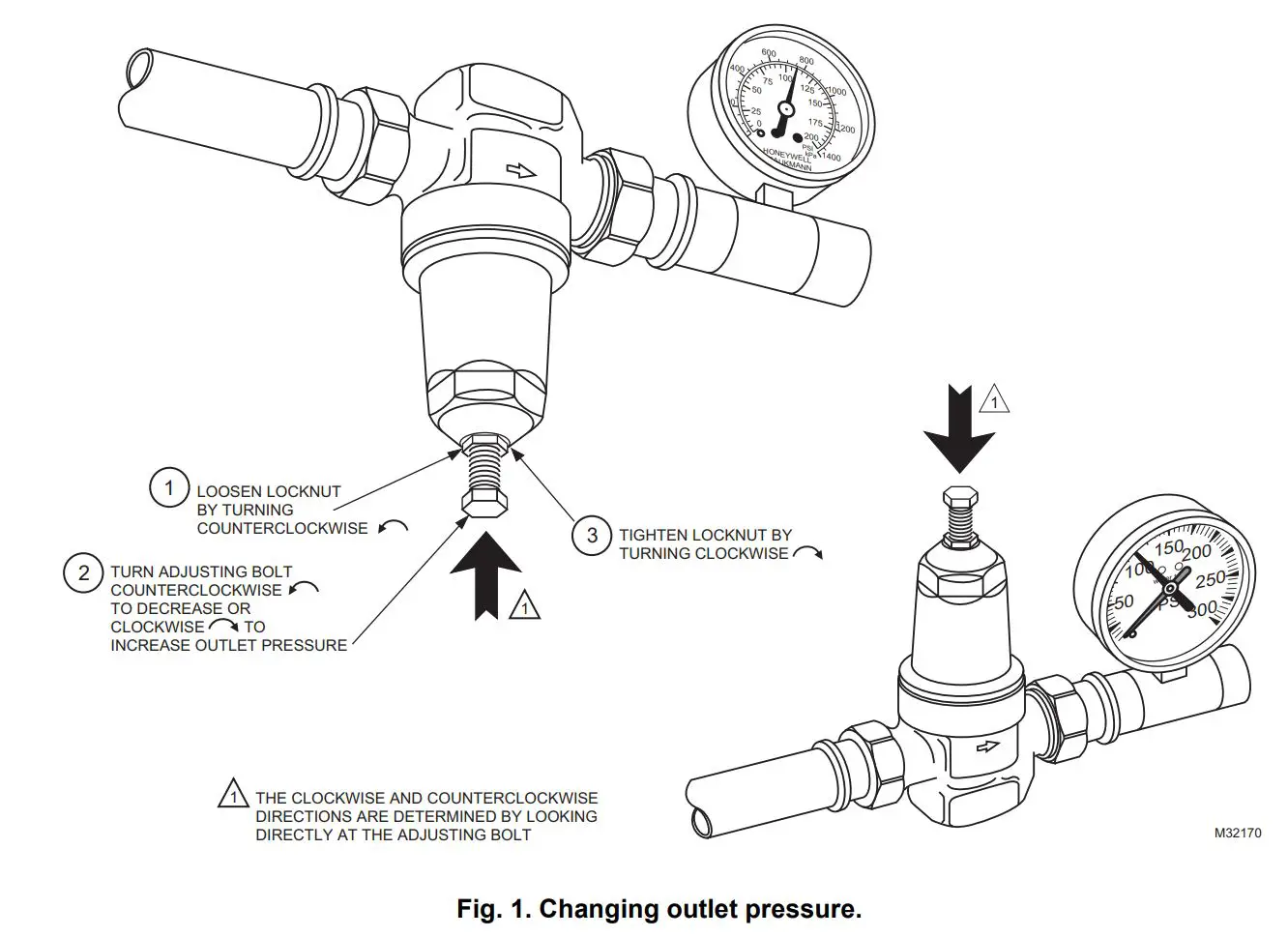 Honeywell D05T Compact Design Pressure Regulating Valves Installation Guide - Figure 1