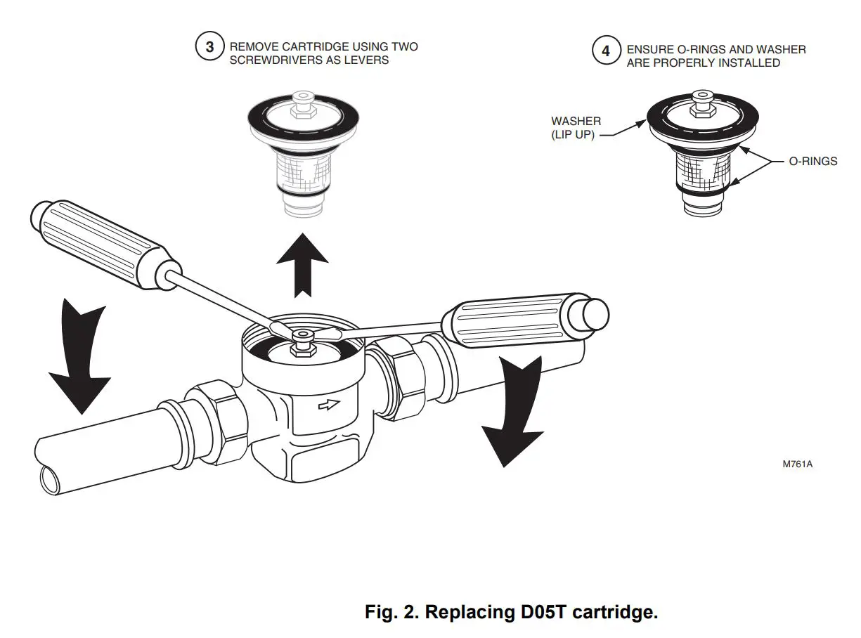 Honeywell D05T Compact Design Pressure Regulating Valves Installation Guide - Figure 2
