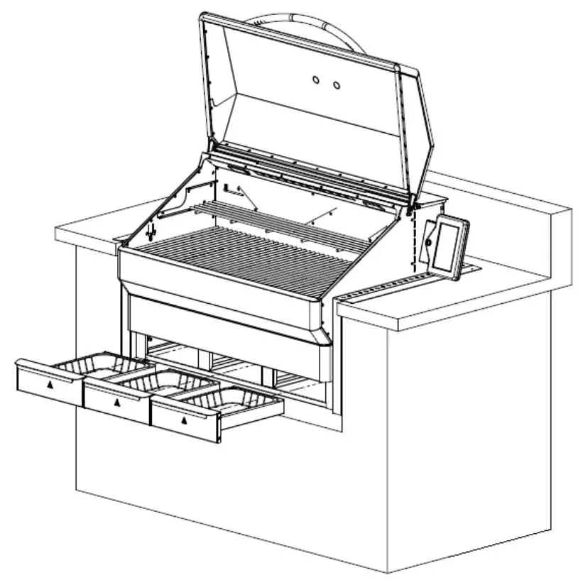 MEMPHIS VGB0002S 39-Inch Stainless Steel Built-In Grill Instruction Manual - Final Assembly
