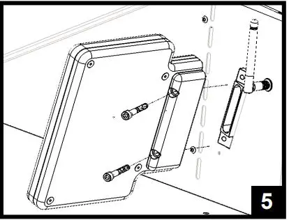 MEMPHIS VGB0002S 39-Inch Stainless Steel Built-In Grill Instruction Manual - Mount the Display Housing perpendicular