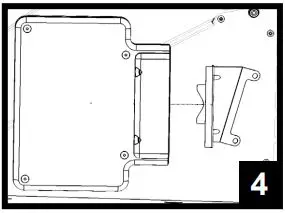MEMPHIS VGB0002S 39-Inch Stainless Steel Built-In Grill Instruction Manual - Snip the zip tie that secures the Display Housing to the shipping bracket and dispose