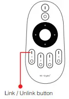 MIBOXER TRI-C1 AC Triac RF+Push Dimmer - Link Unlink button