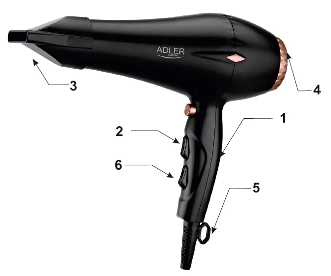 AD 2244 Hair Dryer