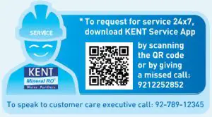 kent mineral ro water purifier - qr code