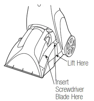 DirtLifter PowerBrush does not turn.