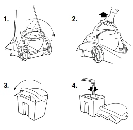 Fill the water tank 1