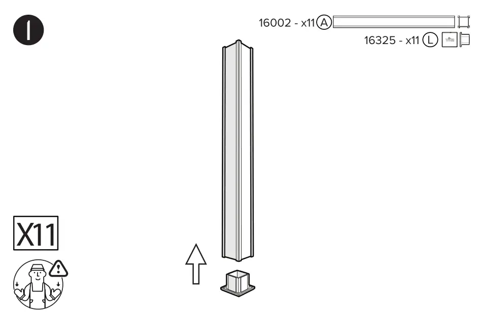 Vita 6x6 Keyhole Garden PRODUCT DIMENSIONS 1