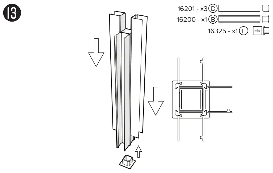 Vita 6x6 Keyhole Garden PRODUCT DIMENSIONS 13