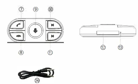 ARTSUN VM-216 Bluetooth FM Transmitter With Remote Control fig 3