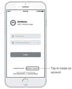 Simshine SC-AI08 SimCam Baby Pro Monitor - MonitorAS
