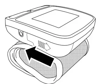 SureLife 860211 Wrist Blood Pressure Monitor- Battery Installation 3