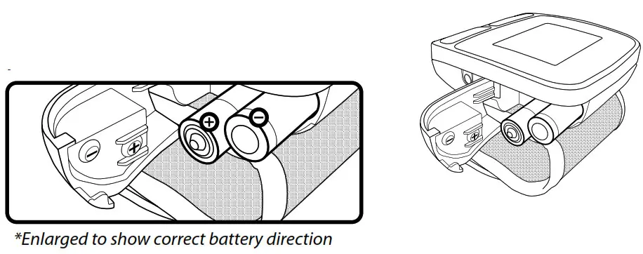 SureLife 860211 Wrist Blood Pressure Monitor- Battery Installation
