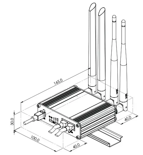 MOUNTING SPACE REQUIREMENTS