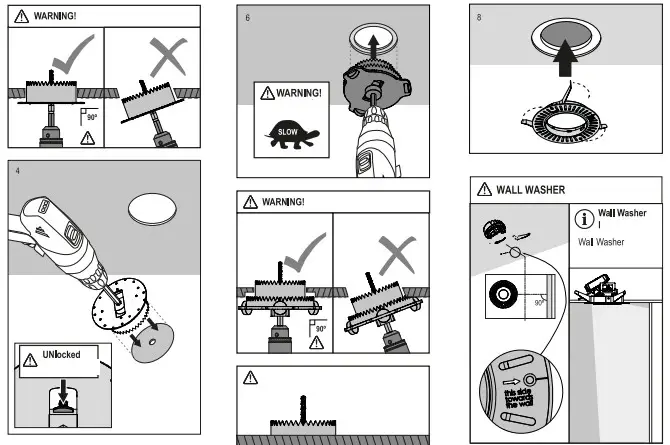 FLOS ARCHITECTURAL KAP 80 Surface Round Optic-3