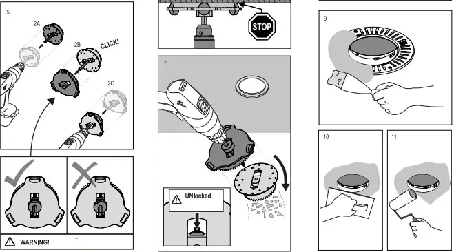 FLOS ARCHITECTURAL KAP 80 Surface Round Optic- 5