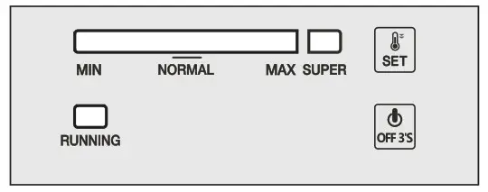 Euromaid ECFR316W 308L Chest Freezer- Temperature Setting