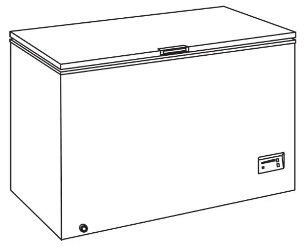 Euromaid ECFR316W 308L Chest Freezer