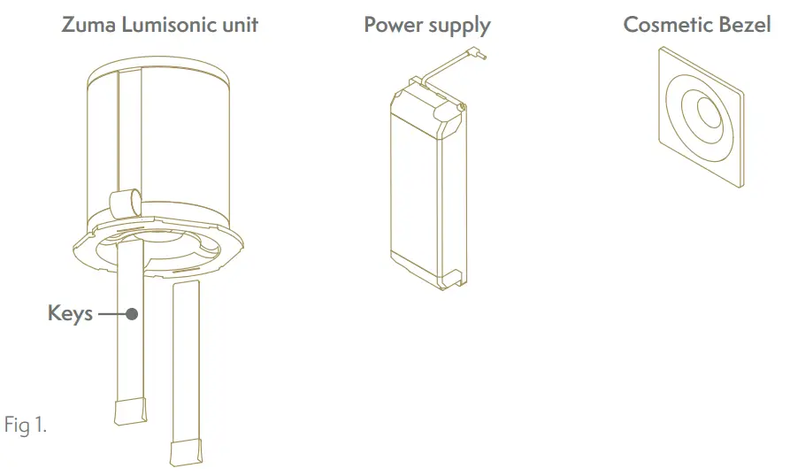 ZUMA High-End Wireless Sound and Light System - fig1