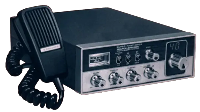 RigPix Super Panther DX Mobile 80 Channel AMSSB Transceiver - Cover