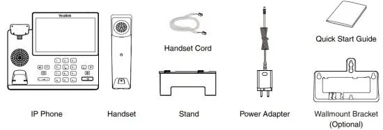 Yealink T67-LTE Prime LTE Desk Phone - package