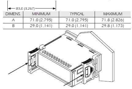 EVCO EVK261 Digital Thermostat fig 2