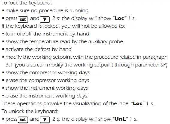 EVCO EVK261 Digital Thermostat fig 7