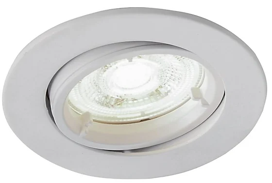 EUROPOLE POL62410 RTIGHT Turn Round Matt White Adjustable IP20 image