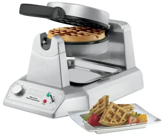 WARING COMMERCIAL WW180 Single and Double Belgian Waffle and Classic Waffle Makers