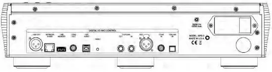 PLAYBACK DESIGNS MPS X Streaming and Digital Interface - CONNECTIONS