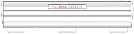PLAYBACK DESIGNS MPS X Streaming and Digital Interface - FUNCTIONS