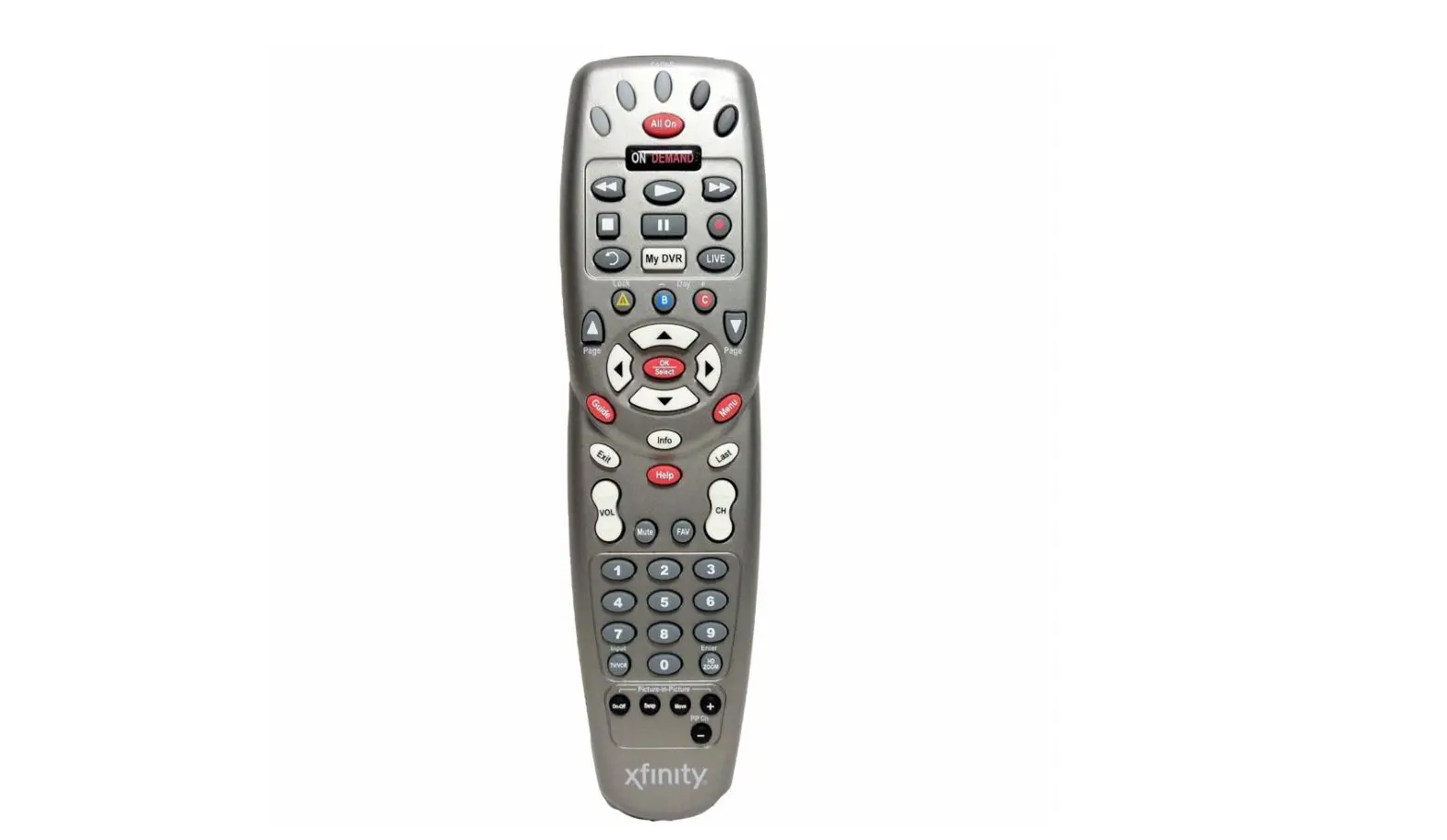 Universal Electronics R34010 Comcast Platco Tv Remote User Guide