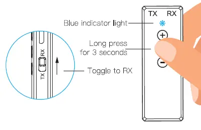 JOOM-ZF-360A-3-in-1-Bluetooth Audio Transmitter-Receiver-Adapter-FIG-7