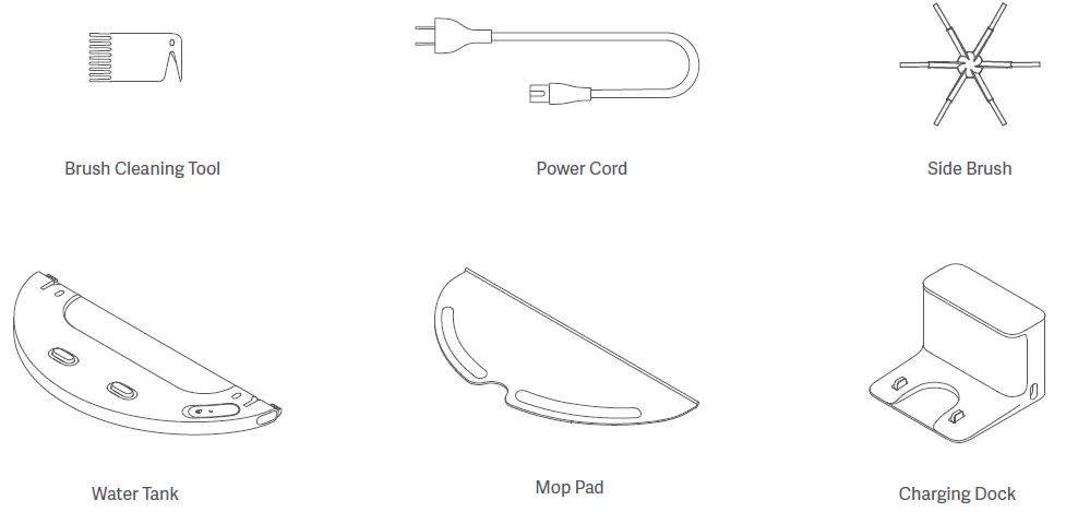 STYTJ03ZHM Mi Robot Vacuum-Mop 2 Vacuum Cleaner-1