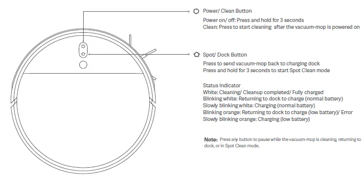 STYTJ03ZHM Mi Robot Vacuum-Mop 2 Vacuum Cleaner-2