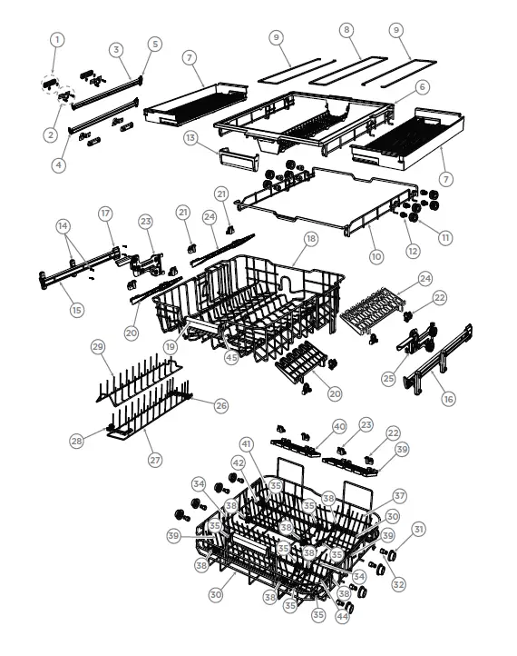 FISHER PAYKEL DW60UDX1 FP AA Dishwasher fig 3