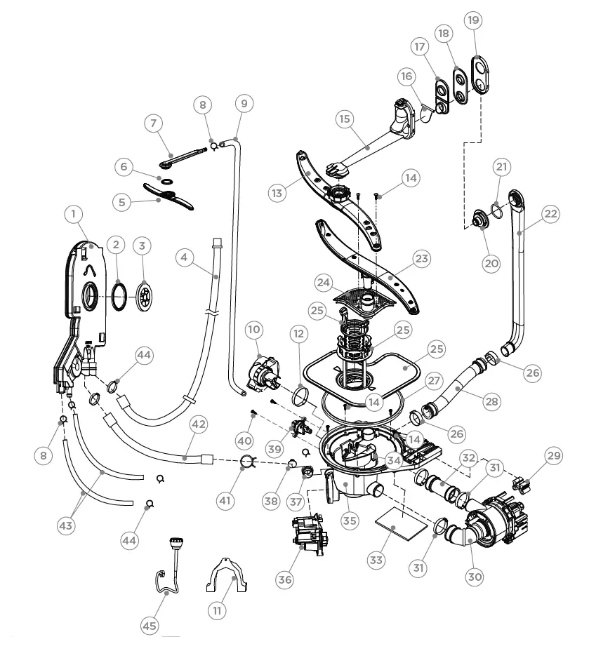 FISHER PAYKEL DW60UDX1 FP AA Dishwasher fig 5