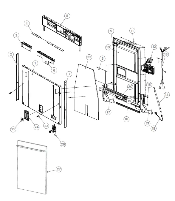 FISHER PAYKEL DW60UDX1 FP AA Dishwasher fig 8