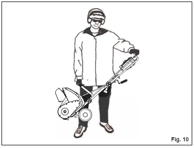 greenworks 26022 10 Amp Electric Snow Shovel fig18