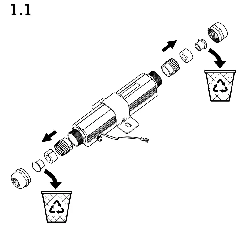 AXIS T8061 Ethernet Surge Protector-fig2