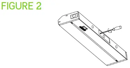 CONTECH LIGHTING LPU2121 120V LED Dimmable 3 Color Level Under Cabinet Light - Hardwire Instructions 2