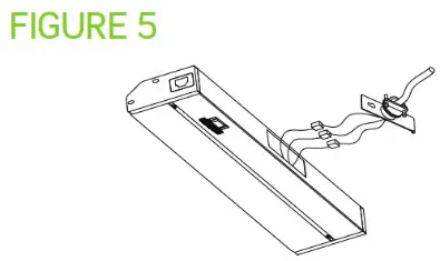 CONTECH LIGHTING LPU2121 120V LED Dimmable 3 Color Level Under Cabinet Light - Hardwire Instructions 5