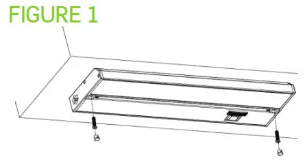CONTECH LIGHTING LPU2121 120V LED Dimmable 3 Color Level Under Cabinet Light - Plug-In Instructions 1