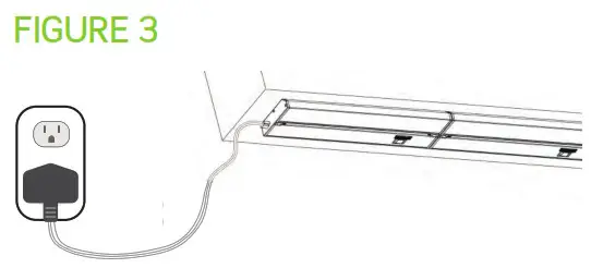 CONTECH LIGHTING LPU2121 120V LED Dimmable 3 Color Level Under Cabinet Light - Plug-In Instructions 3