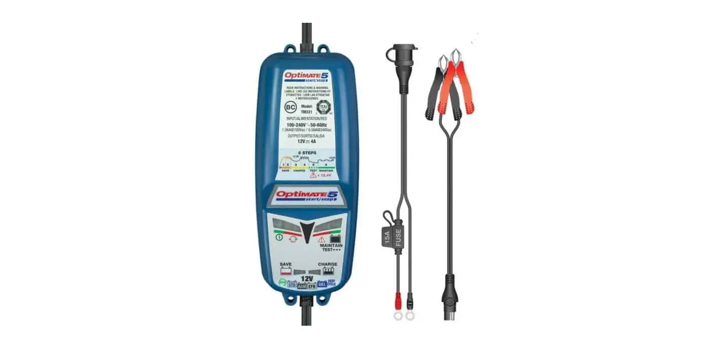 Optimate Tm220 6-stage Charger Instruction Manual