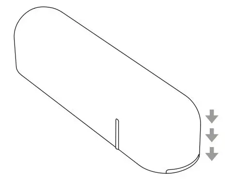 Nice FGDW-002 Wireless Contact Sensor with Temperature Measurement - Close the cover
